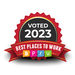 Best Place To Work Badge 2023