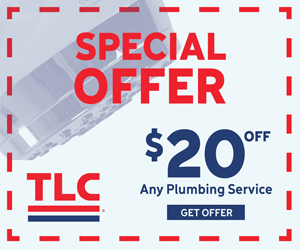 $20 Off Plumbing Service by TLC Plumbing
